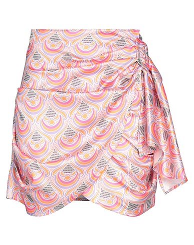 HAVEONE Mini skirt Orange 100% Polyester
