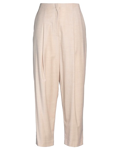 THEORY Casual trouser Beige 100% Virgin Wool