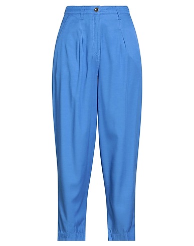 TRUE ROYAL Pantalon Bleu d'azur 100% Viscose
