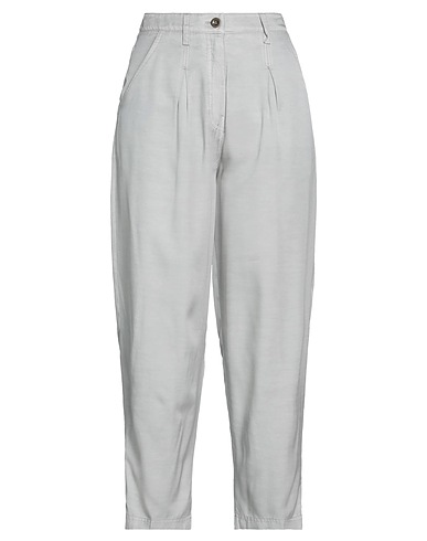 TRUE ROYAL Casual trouser Light grey 100% Viscose