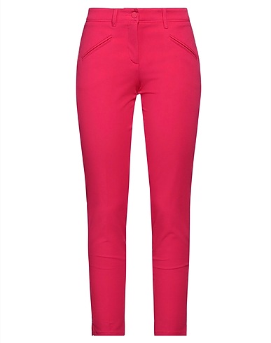 CAMBIO Casual pants Fuchsia 95% Cotton, 5% Elastane