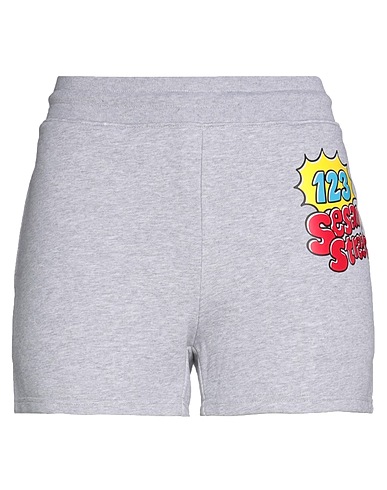 MOSCHINO Shorts & Bermuda Light grey 100% Cotton