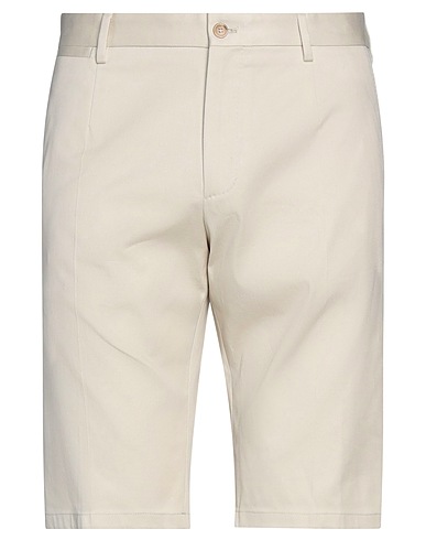 DOLCE&GABBANA Shorts & Bermuda Beige 98% Cotton, 2% Elastane