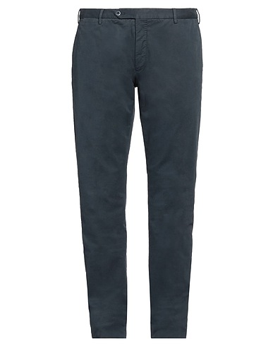 ZANELLA Casual trouser Navy blue 98% Cotton, 2% Elastane
