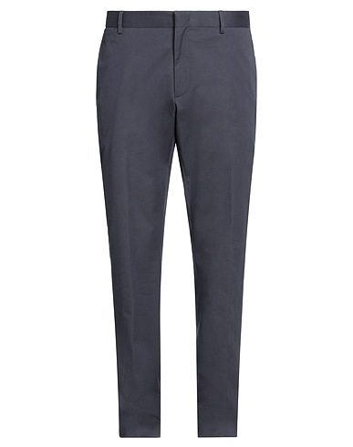 ZEGNA Casual pants Midnight blue 97% Cotton, 3% Elastane