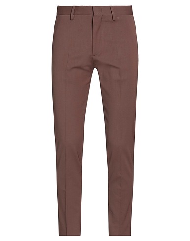 LOW BRAND Casual trouser Brown 59% Virgin Wool, 39% Polyester, 2% Lycra®