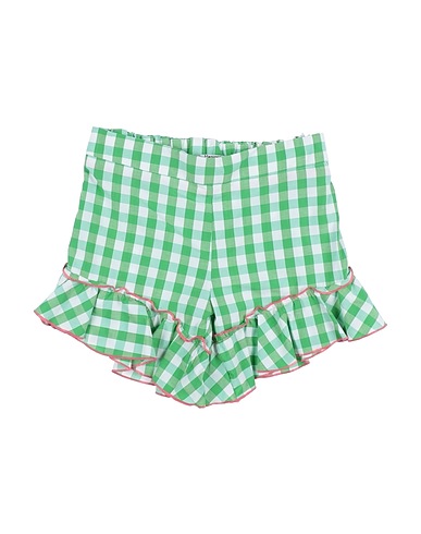 MARIUCCIA Shorts & Bermuda Green 60% Cotton, 40% PES - Polyethersulfone
