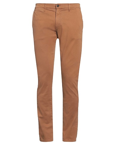 DANIELE ALESSANDRINI HOMME Casual trouser 98% Cotton, 2% Elastane