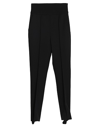 LOULOU STUDIO Casual trouser Black 98% Wool, 2% Elastane