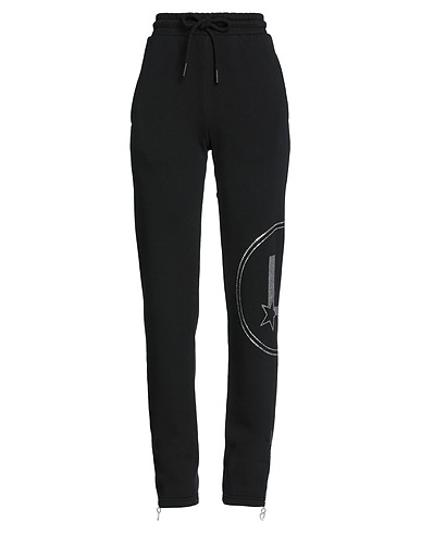 LOURDES NEW YORK Casual pants Black 100% Cotton