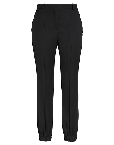 MCQUEEN Pantalone Nero 100% Lana