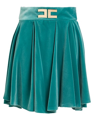 ELISABETTA FRANCHI Mini skirt 24 ORE Green 100% Polyester