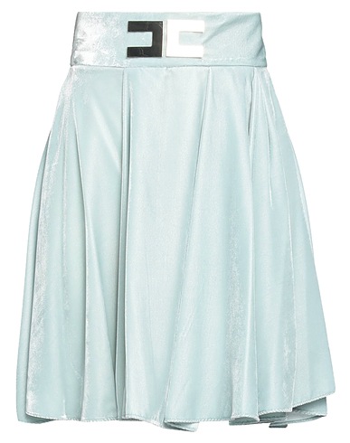 ELISABETTA FRANCHI Minigonna 24 ORE Celeste 100% Poliestere