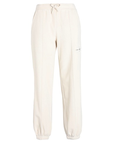 CALVIN KLEIN JEANS Casual trouser Ivory 100% Polyester