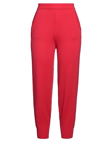 ALLUDE Casual trouser Coral 100% Cashmere
