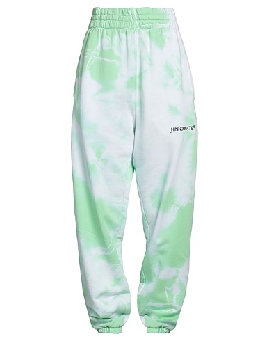 HINNOMINATE Casual trouser Light green 100% Cotton