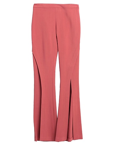ELISABETTA FRANCHI Casual pants Brick 96% Viscose, 4% Elastane, Polyester