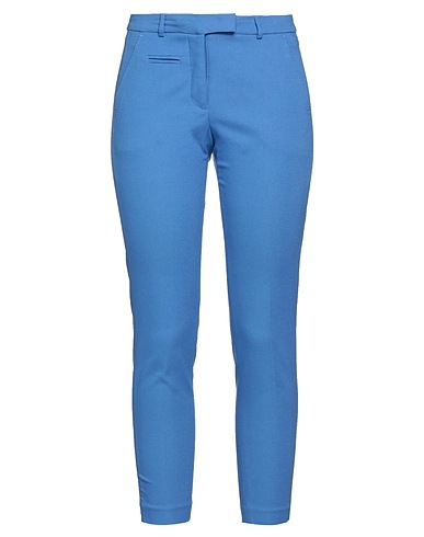 SEVENTY VENEZIA Casual trouser Pastel blue 71% Viscose, 25% Polyamide, 4% Elastane