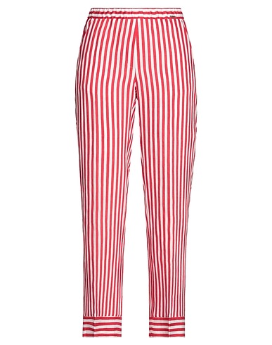 SEVENTY VENEZIA Pantalone Rosso 60% Lino, 30% Viscosa, 10% Poliestere