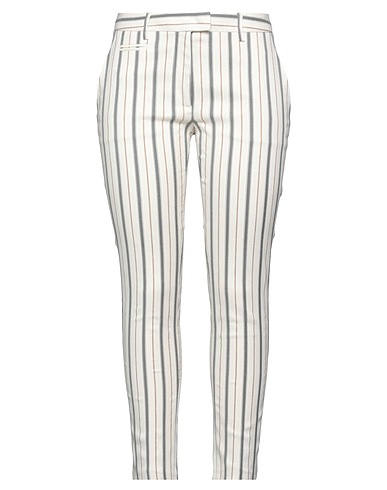 DONDUP Casual pants Lead 53% Cotton, 19% Viscose, 15% Acetate, 12% Linen, 1% Elastane