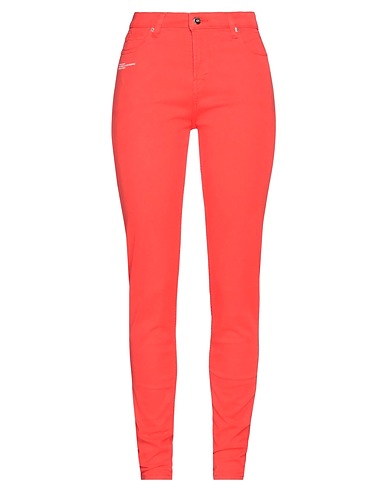 GERTRUDE + GASTON Hosen Rot 97% Baumwolle, 3% Elastan