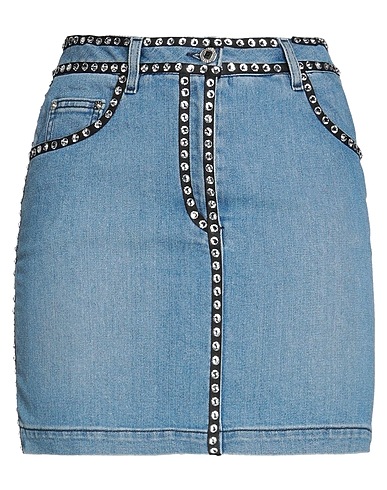 MOSCHINO Rock COUTURE Blau 98% Baumwolle, 2% Elastan