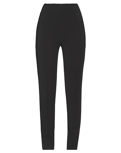 MANILA GRACE Casual trouser Black 96% Viscose, 4% Elastane