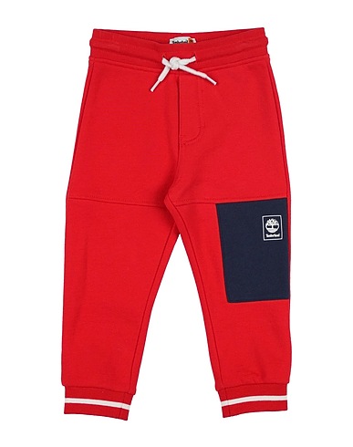 TIMBERLAND Pantalone Rosso 80% Cotone, 20% Poliestere, Elastan