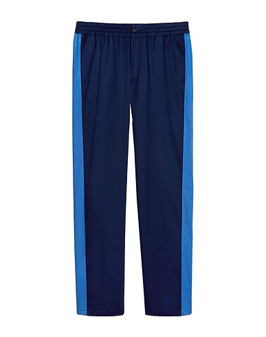 DUNHILL Casual trouser Midnight blue 100% Cotton