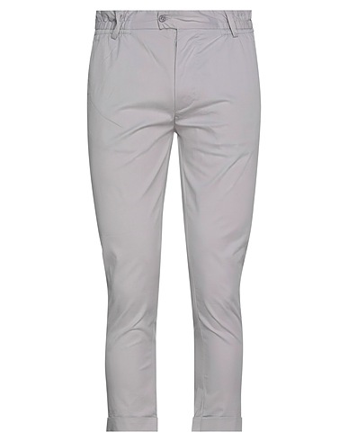 14/28 QUATTORDICI VENTOTTO Casual trouser Grey 63% Cotton, 34% Polyamide, 3% Elastane