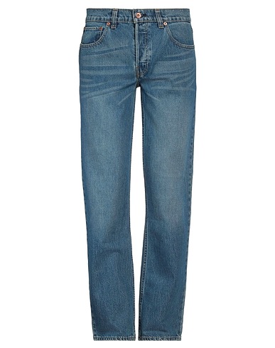 BRIXTON Denim pants Blue 100% Cotton