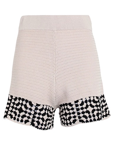 TOPSHOP Shorts & Bermuda Beige 100% Cotone