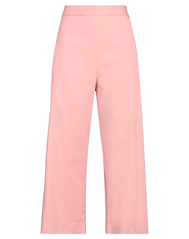 ANONYME DESIGNERS Casual trouser Pink 50% Cotton, 47% Polyamide, 3% Elastane