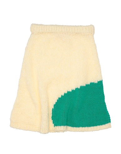 WEEKEND HOUSE KIDS Gonna Avorio 40% Acrilico, 30% Lana, 20% Lana mohair, 10% Poliammide