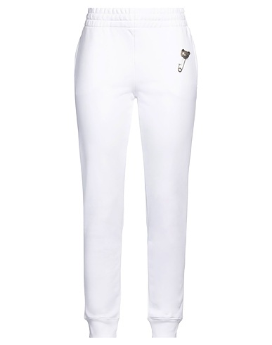 MOSCHINO Casual pants White 100% Cotton