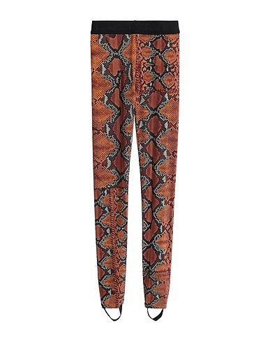 JUST CAVALLI Leggings Brown 95% Viscose, 5% Elastane