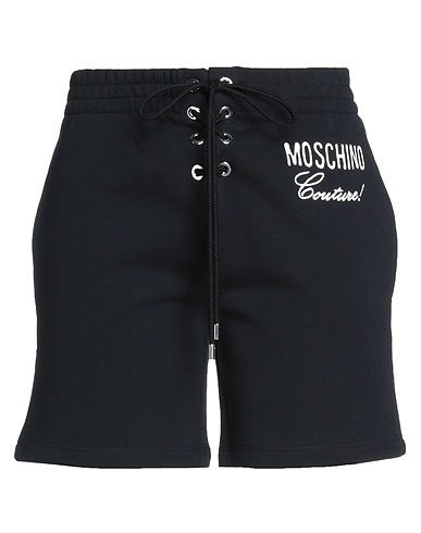 MOSCHINO Shorts & Bermuda COUTURE Black 100% Cotton