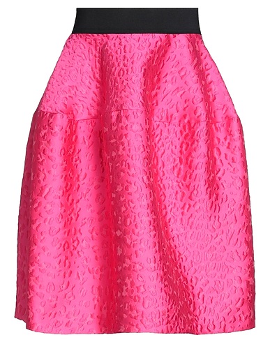 P.A.R.O.S.H. Midi skirt Fuchsia 88% Polyester, 12% Polyamide