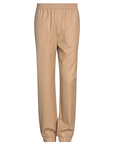 ROBERTO COLLINA Pantalone Cammello 100% Lana Vergine