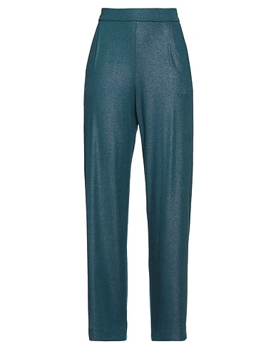 MAJESTIC FILATURES Casual pants Deep teal 94% Viscose, 6% Elastane