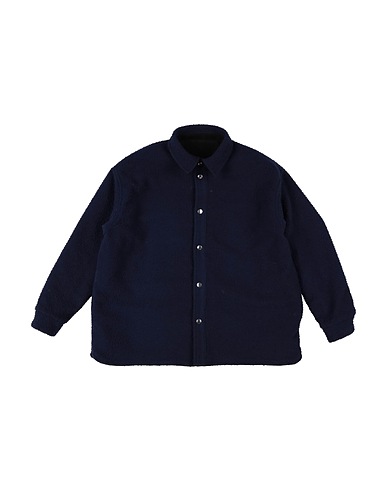 BO(Y) SMANS Camicia tinta unita Nero 98% Poliestere, 2% Lana