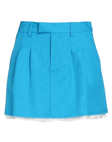 VICOLO Minigonna Azzurro 100% Poliestere