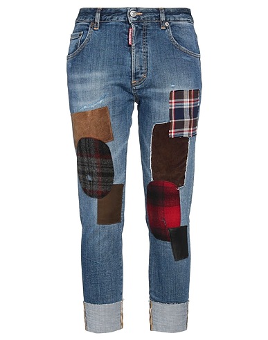 DSQUARED2 Denim trousers Blue 99% Cotton, 1% Elastane
