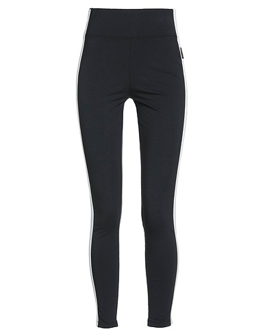 PARAJUMPERS Leggings Black 57% Cotton, 38% Polyester, 5% Elastane