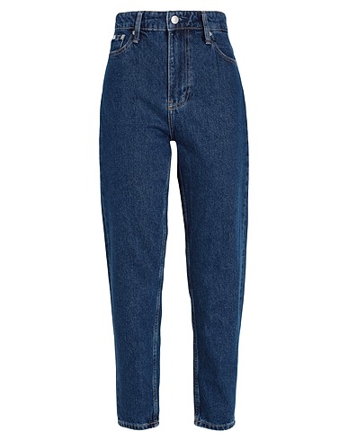 CALVIN KLEIN JEANS Denim trousers Blue 100% Cotton