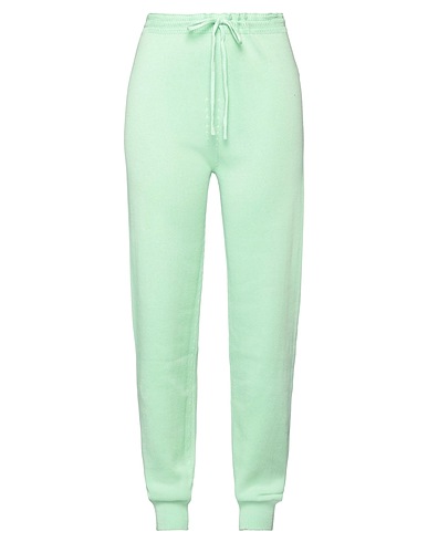PINK MEMORIES Pantalone Verde chiaro 100% Cotone