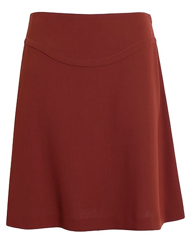 SEE BY CHLOÉ Mini skirt Brown 100% Polyester