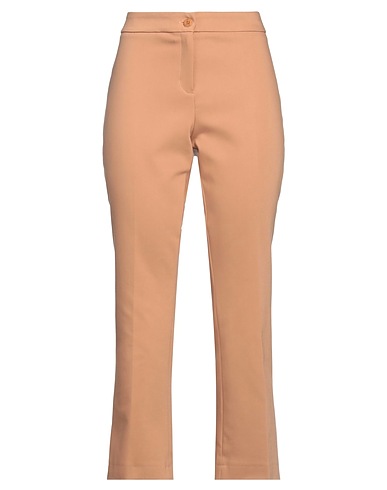 CARACTÈRE Casual pants Camel 57% Cotton, 40% Polyester, 3% Elastane