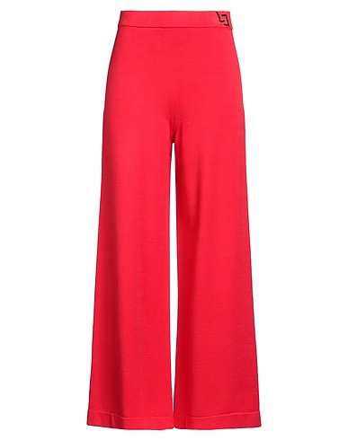 LIVIANA CONTI Casual trouser Red 72% Viscose, 28% Polyester