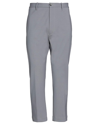 NINE IN THE MORNING Casual pants Grey 95% Cotton, 5% Elastane